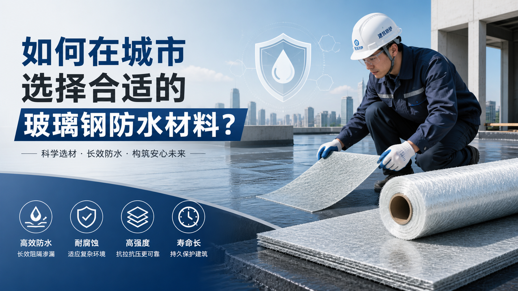 如何在龙岩选择合适的玻璃钢防水材料？
