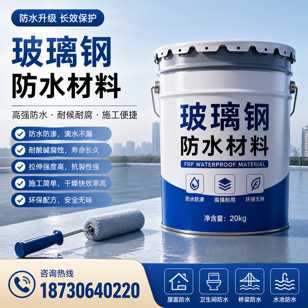 专家解析:玻璃钢防水材料的市场前景分析在 龙岩