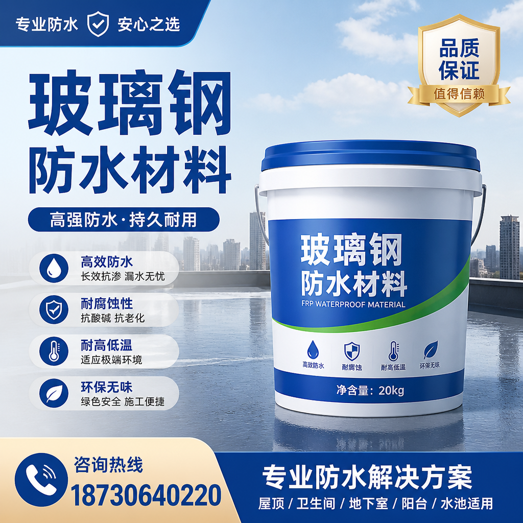 了解玻璃钢防水材料的市场趋势，龙岩 企业不可不知